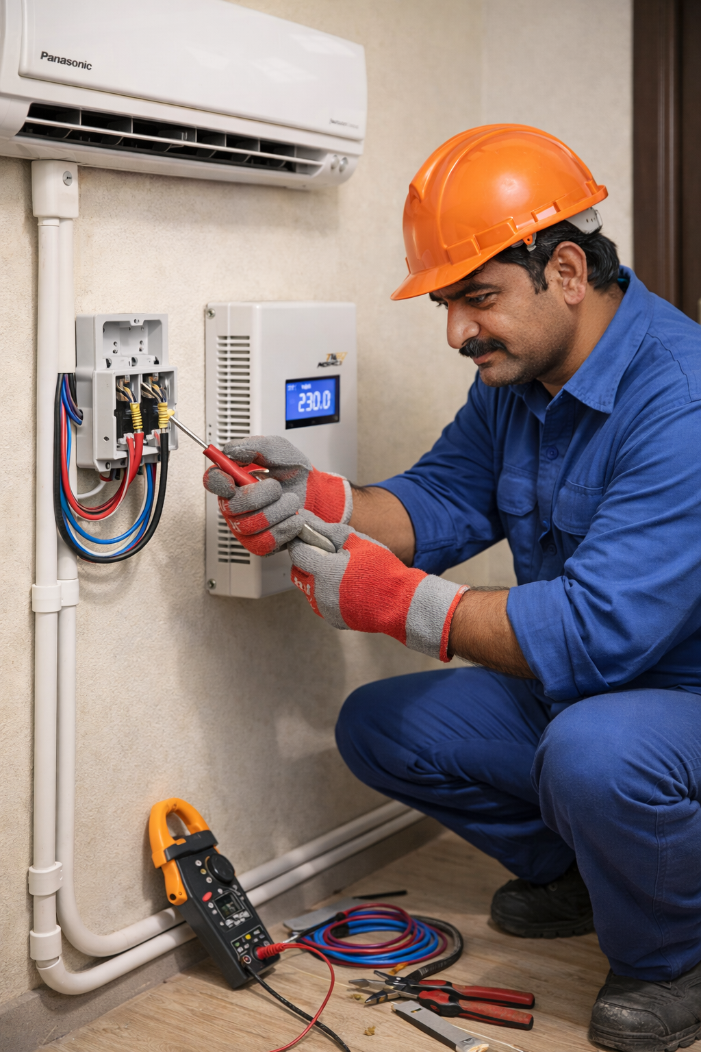 AC Wiring & Point Installation in Sector 92