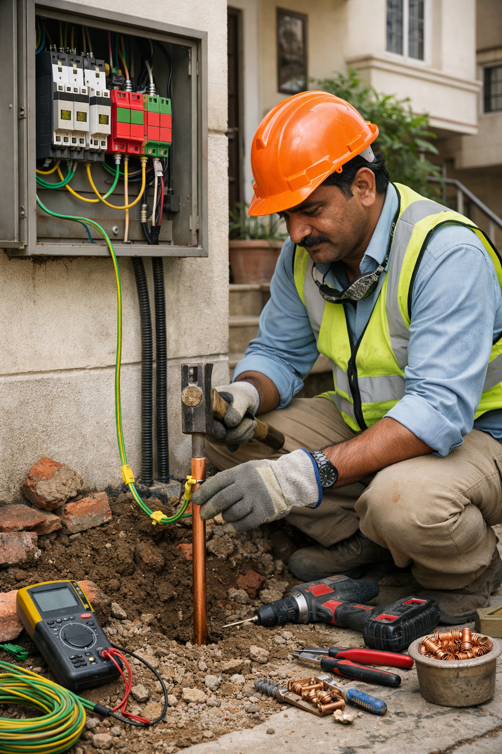 Earthing & Surge Protection in Sector 92