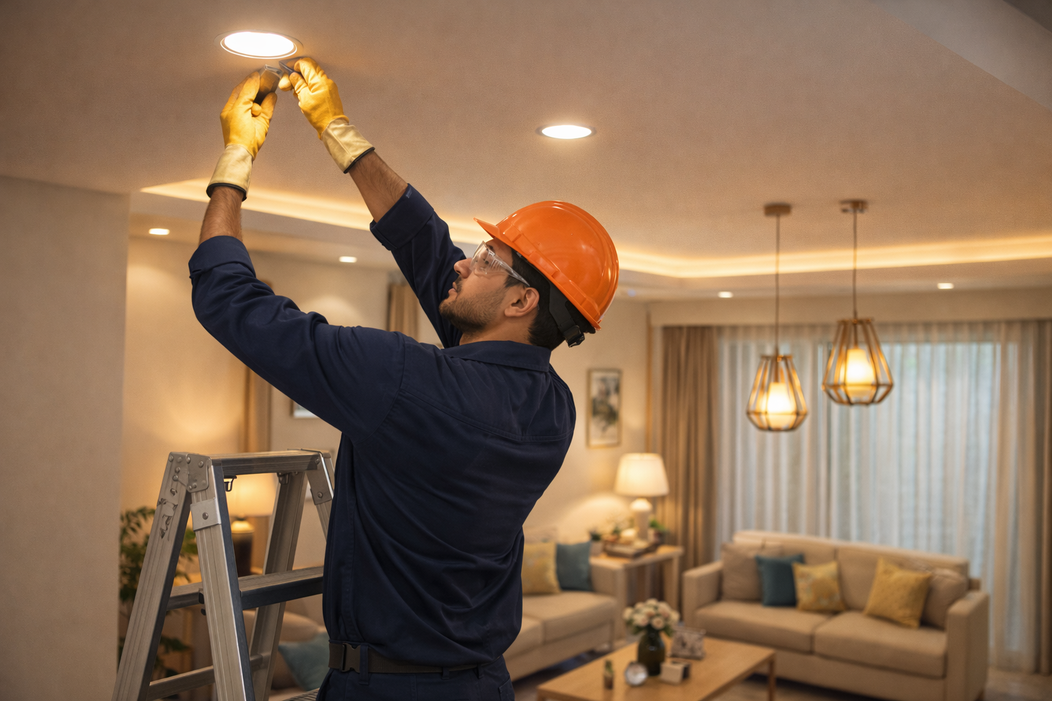 Lighting Installation in Sector 92